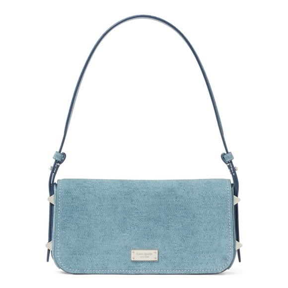 kate spade Handbags - New Kate Spade Liv Smooth Blue Shoulder Bag